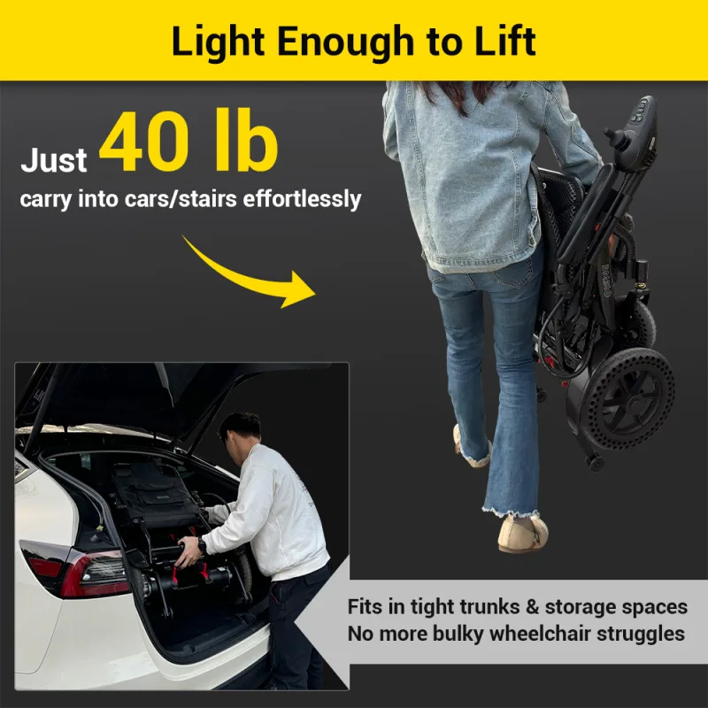 Easwe A10 Electric Wheelchair Lightweight